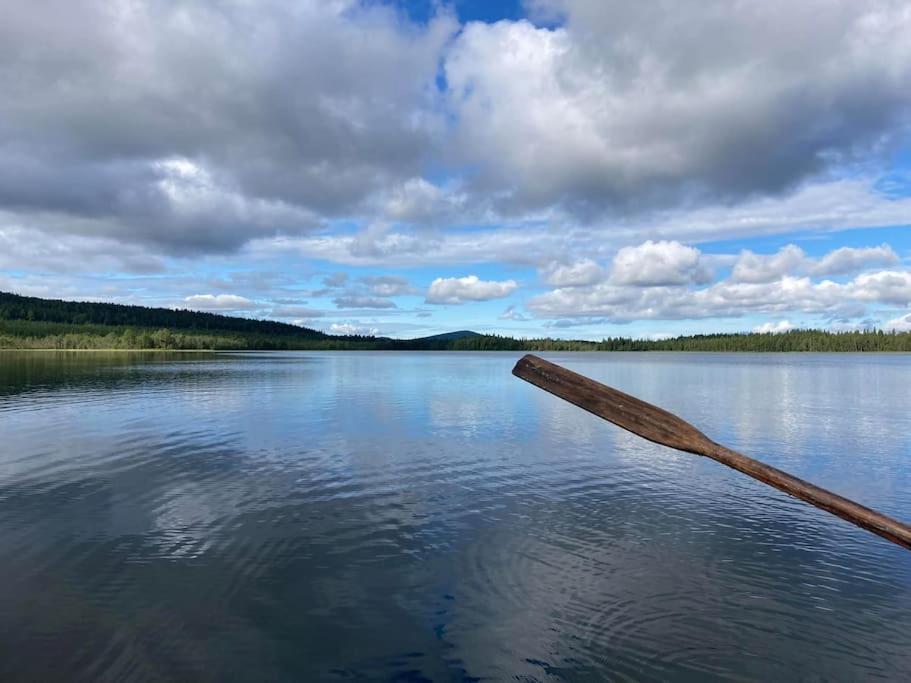 Lakeside Wilderness Cabin Jokkmokk Bagian luar foto