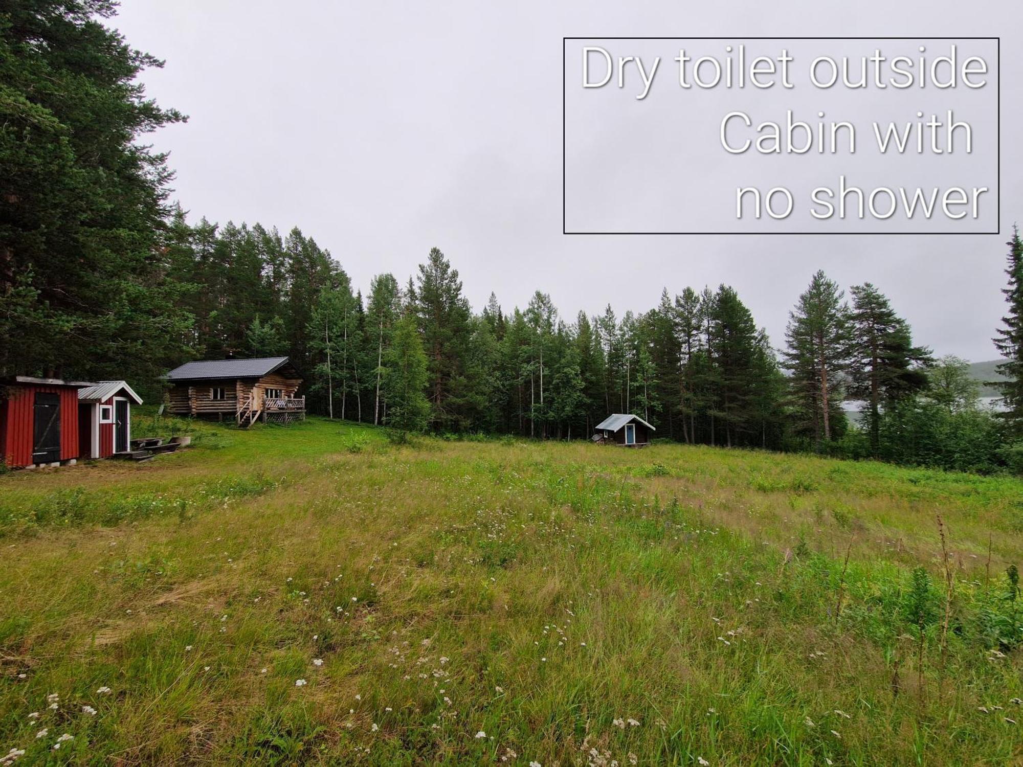 Lakeside Wilderness Cabin Jokkmokk Bagian luar foto