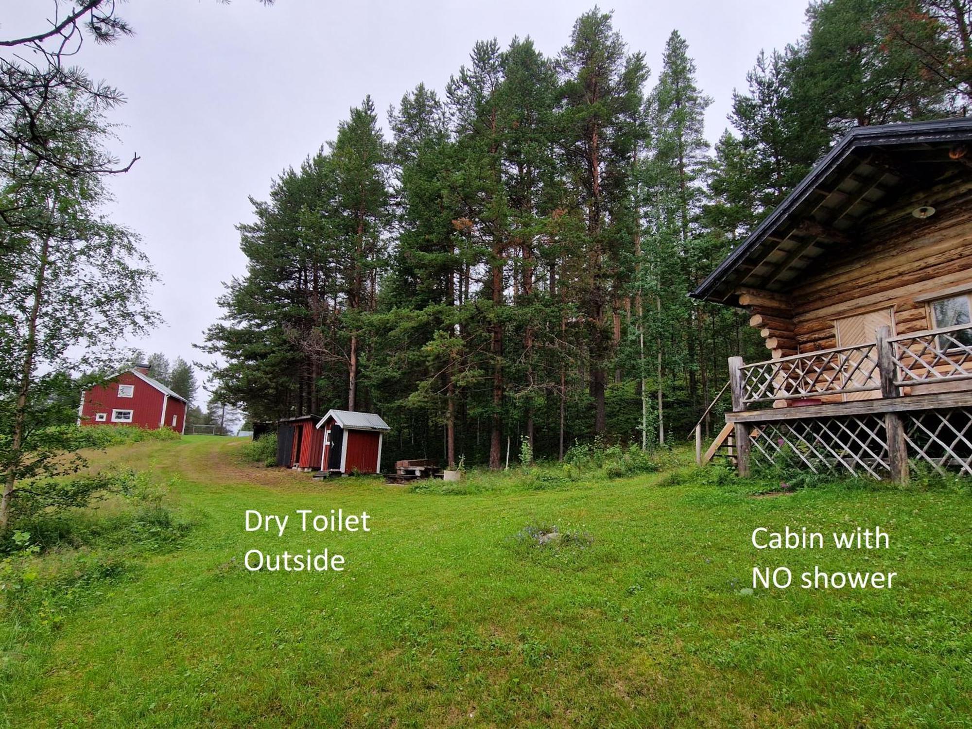 Lakeside Wilderness Cabin Jokkmokk Bagian luar foto