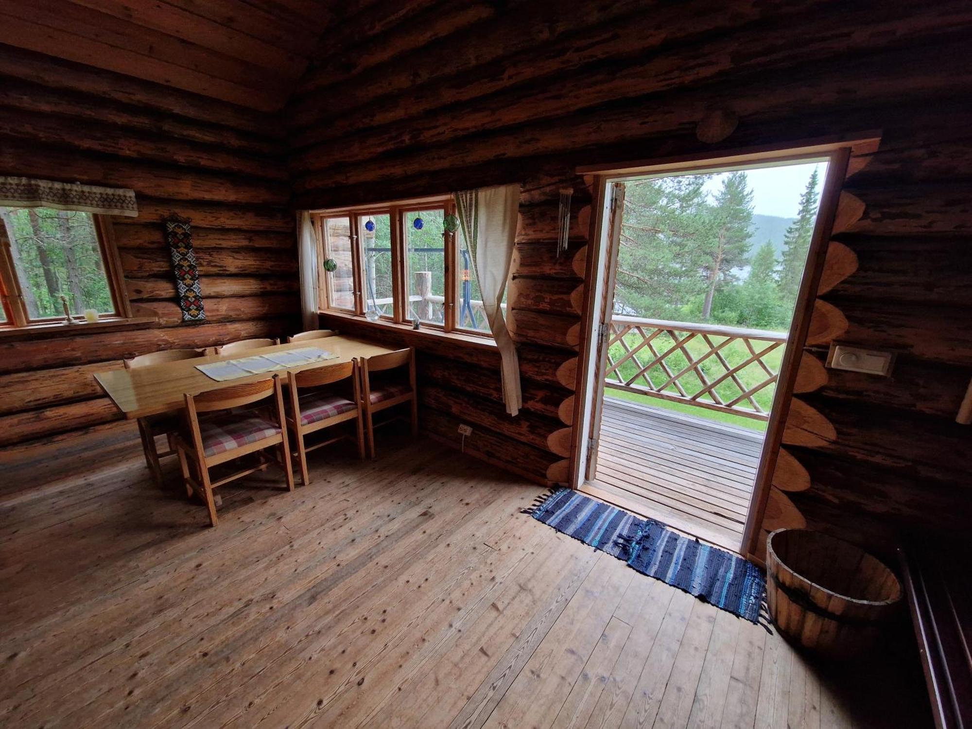 Lakeside Wilderness Cabin Jokkmokk Bagian luar foto