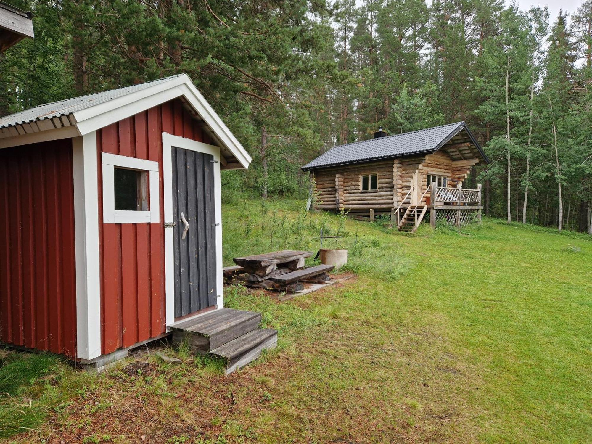 Lakeside Wilderness Cabin Jokkmokk Bagian luar foto