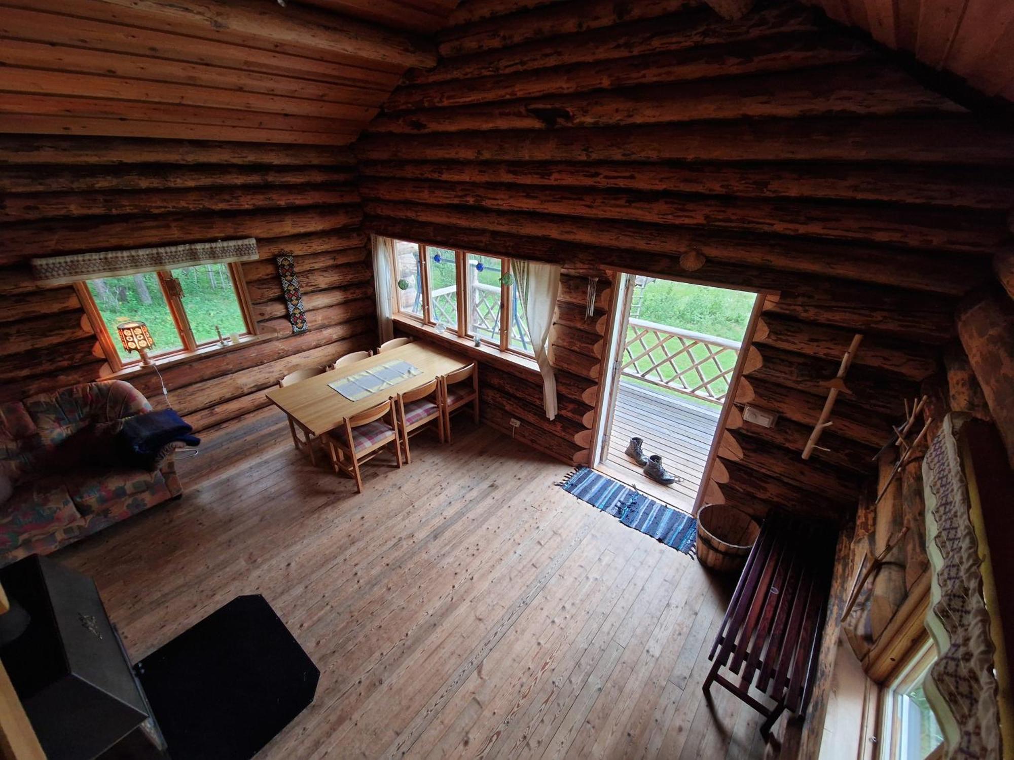 Lakeside Wilderness Cabin Jokkmokk Bagian luar foto