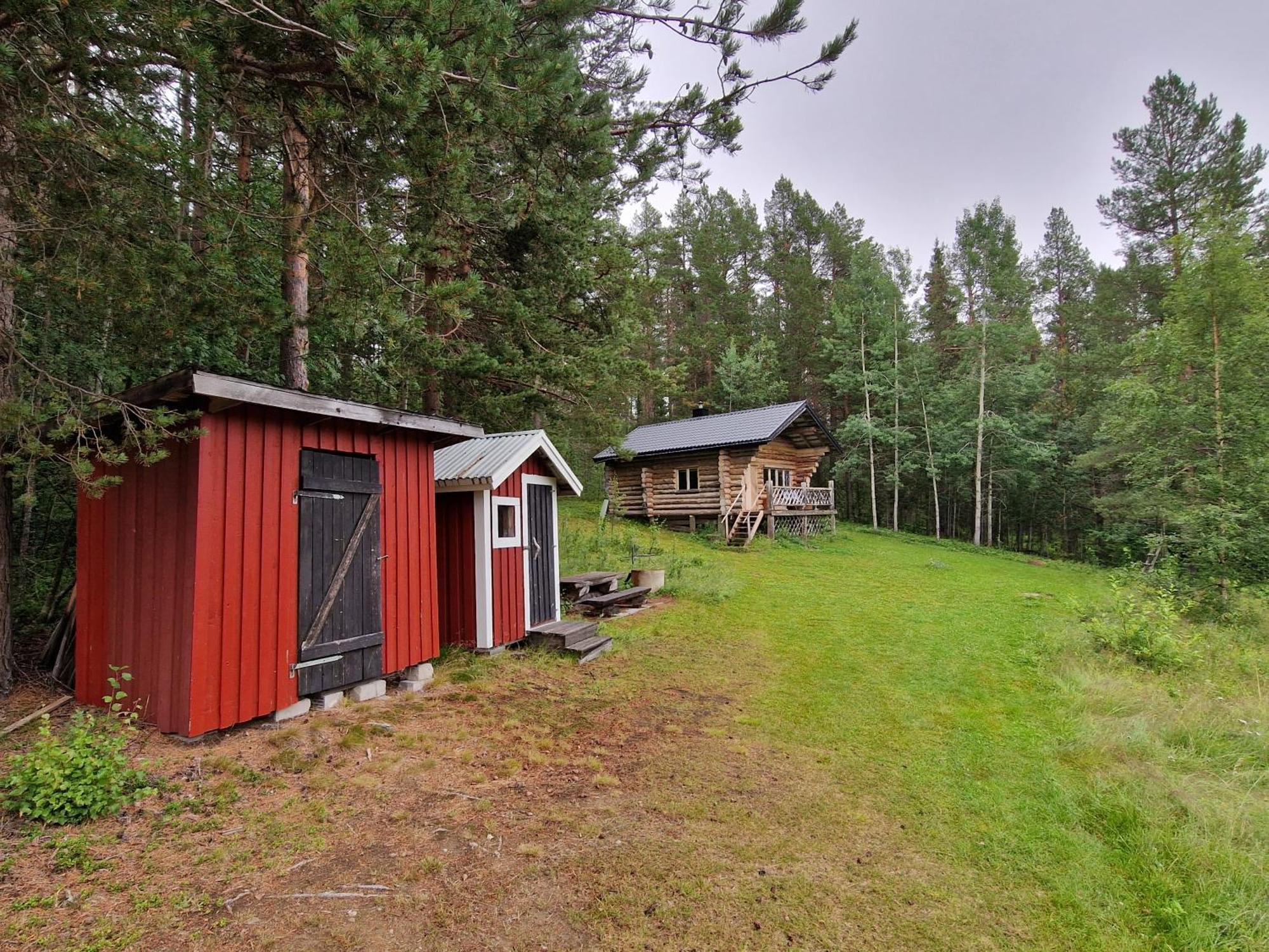Lakeside Wilderness Cabin Jokkmokk Bagian luar foto