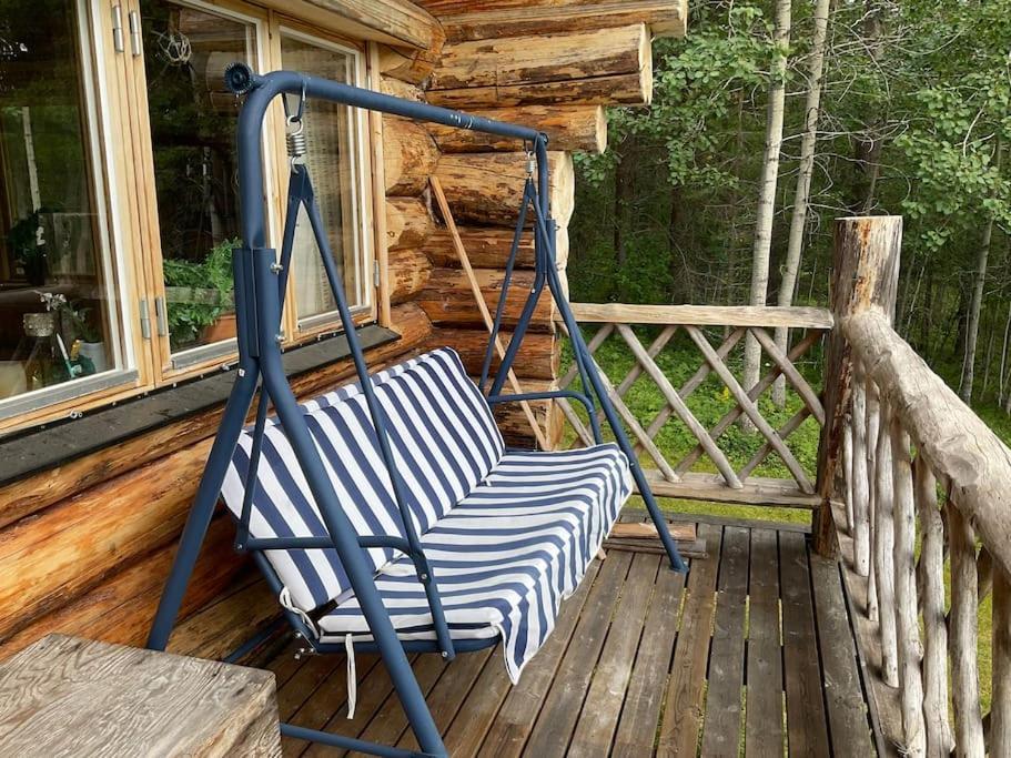 Lakeside Wilderness Cabin Jokkmokk Bagian luar foto