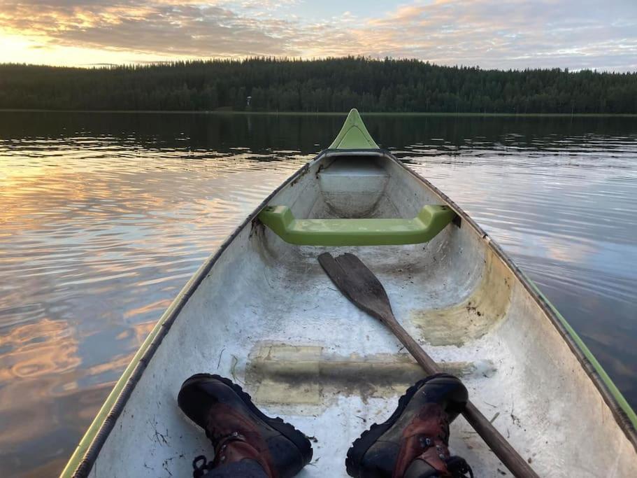Lakeside Wilderness Cabin Jokkmokk Bagian luar foto