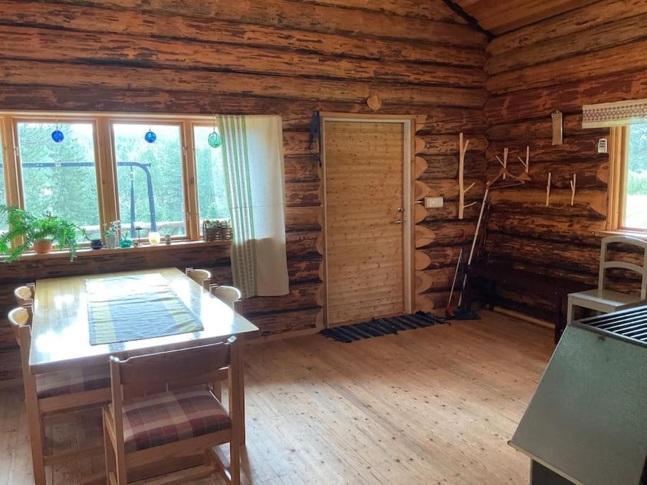 Lakeside Wilderness Cabin Jokkmokk Bagian luar foto