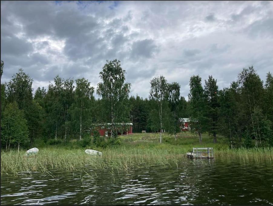 Lakeside Wilderness Cabin Jokkmokk Bagian luar foto