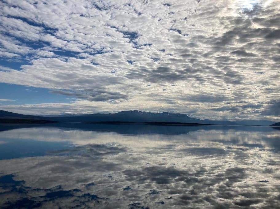 Lakeside Wilderness Cabin Jokkmokk Bagian luar foto