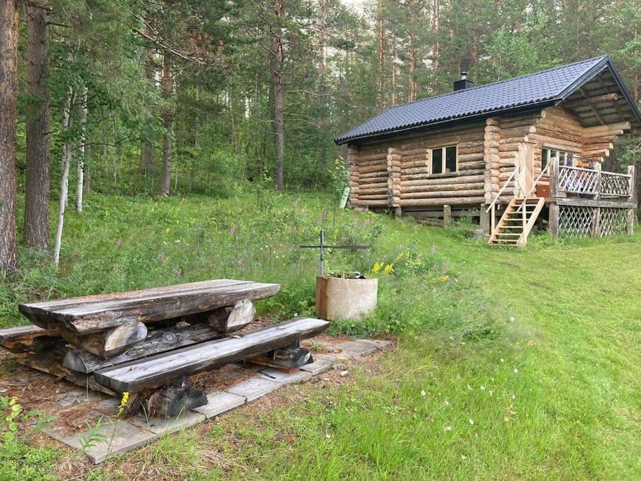 Lakeside Wilderness Cabin Jokkmokk Bagian luar foto