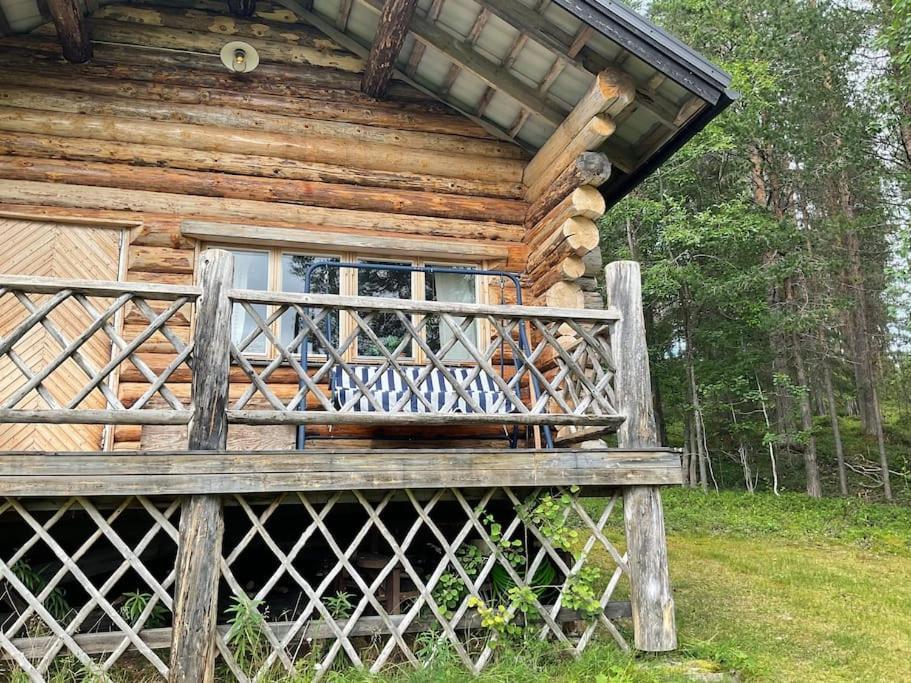 Lakeside Wilderness Cabin Jokkmokk Bagian luar foto